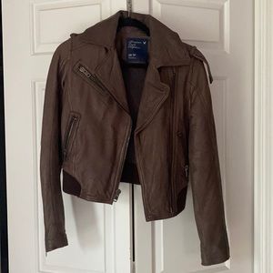 Brown Leather Jacket